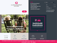 Tablet Screenshot of liljeholmstorget.se